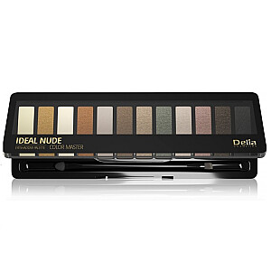 Paletė DELIA Color Master Ideal Nude, 12 akių šešėlių 01