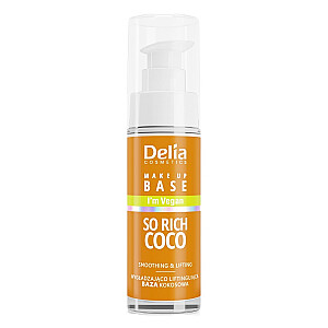 DELIA So Rich glotninamasis kokosinis makiažo pagrindas 30 ml