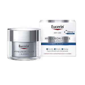 EUCERIN Hyaluron-Filler + 3x Effect Nacht ночной крем против морщин 50 мл