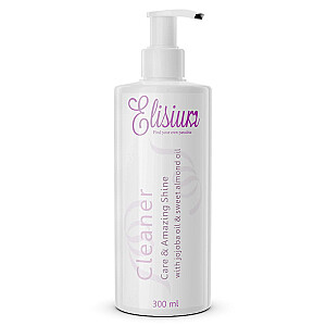 Elisium Cleaner Care & Amazing Shine nagų riebalus šalinantis skystis su simondsijų ir migdolų aliejumi 300ml