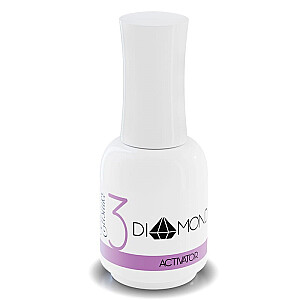 ELSIUM Diamond Liquid 3 Aktyvatorius titano manikiūrui Step 3 15 ml