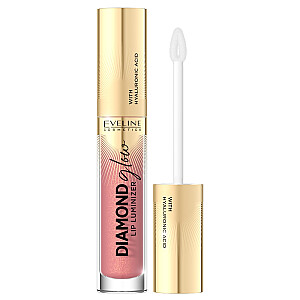 EVELINE Diamond Glow Lip Luminizer блеск для губ 04 Малиновый сорбет 4,5 мл