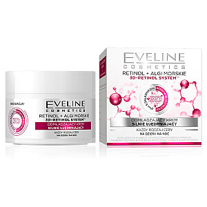 EVELINE 3D-Retinol System омолаживающий, укрепляющий крем для всех типов кожи день/ночь 50мл