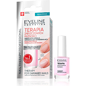 EVELINE Nail Therapy Professional Rebuild & Repair Nail Conditioner atkuriantis ir stiprinantis nagų kondicionierius 12 ml