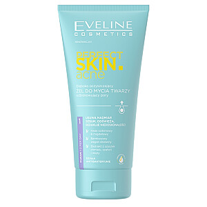 EVELINE Perfect Skin.acne giliai valantis gelio prausiklis, valo poras, 150ml