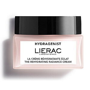 LIERAC Hydragenist The Reгидратирующий крем для сияния, увлажняющий и успокаивающий крем для лица 50 мл