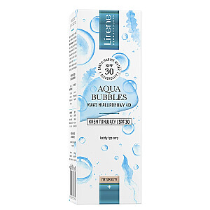 LIRENE Aqua Bubbles tonuojamas kremas SPF30 30ml