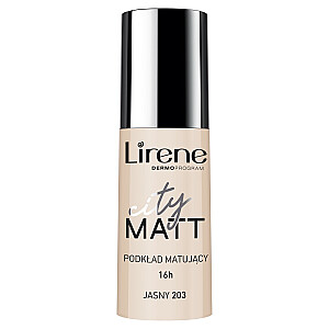 LIRENE City Matt matinis ir glotninamasis skystis veidui 203 Bright 30ml