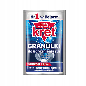 KRET Granulki do udrożniania rur saszetka 40g