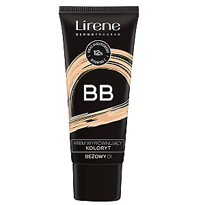 LIRENE Color-vakarinis BB kremas 01 Beige 30ml