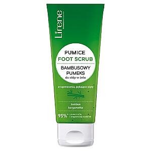 LIRENE Pemce Foot Scrub bambuko pėdų gelis bambukas 120ml