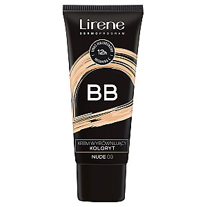 LIRENE Vakarinis BB kremas Trough 03 Nude 30ml