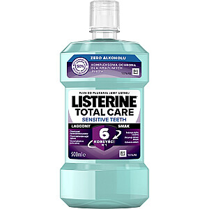 LISTERINE Total Care Sensitive burnos skalavimo skystis 500 ml