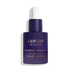 LUMENE Ajaton Nordic Ageless Radiant Youth Night Elixir разглаживающий и омолаживающий ночной эликсир 30 мл