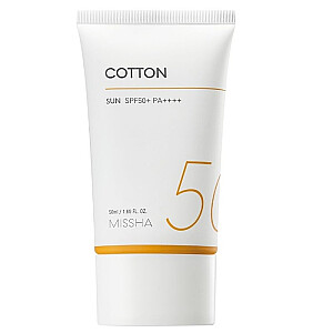 MISSHA Allaround Safe Block Cotton Sun SPF50 PA++++ крем-до-опалания 50 мл