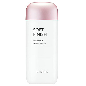 MISSHA Allaround Safe Block Soft Finish Sun Milk SPF 50 PA+++ lengvas ir gaivus kremas nuo saulės 70 ml