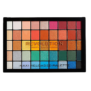 MAKEUP REVOLUTION Maxi Reloaded akių šešėlių paletė Palette cieni do powiek Big Shot 60,75g