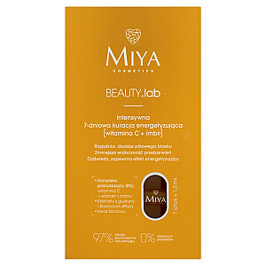 MIYA BEAUTY.lab intensyvi 7 dienų tonizuojanti priežiūra 7x1,5ml