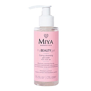 MIYA My Beauty Gel Priežiūros gelis veido prausimui ir valymui 140ml