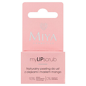 MIYA MyLIPscrub натуральный скраб для губ с маслами и маслом манго 10г