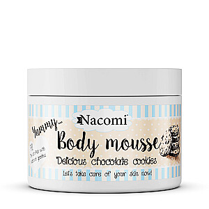 NACOMI Body Mousse Kūno putėsiai “Chocolate cookies” 180ml