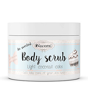 NACOMI Body Scrub Lengvas kūno šveitiklis “Coconut Pie” 200g