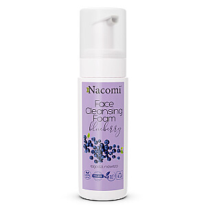 NACOMI Face Cleansing Foam Очищающая пенка для лица с черникой 150мл