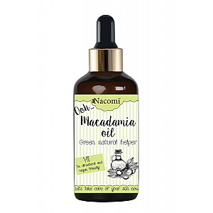 NACOMI Macadamia Oil makadamijos aliejus su pipete 50ml