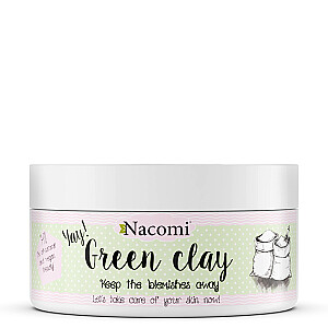 NACOMI Green Clay drėkinamasis žalias molis 65g