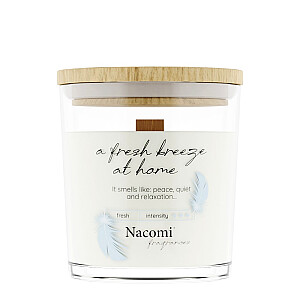 Sojų žvakė NACOMI Fresh Breeze Namuose 140g