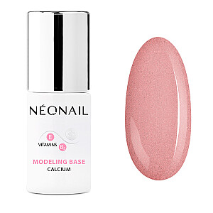 NEONAIL Моделирующая база Calcium baza hybrydowa Bubbly Pink 7,2мл