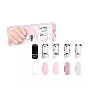 NEONAIL SET Must Have Base hibridinis nagų pagrindas 5x3 ml