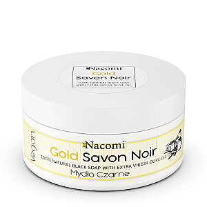 Juodas muilas NACOMI Savon Noir Gold 125g