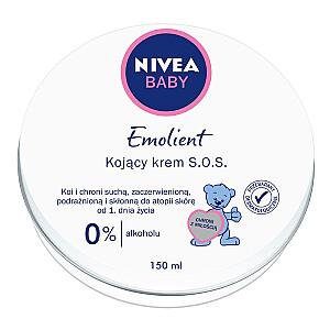 NIVEA Baby Emollient raminamasis kremas S.O.S vaikams 150ml