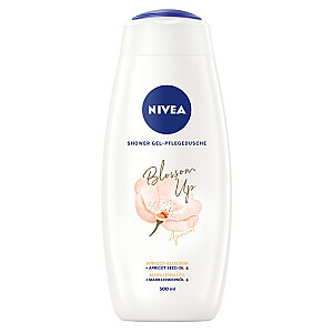 NIVEA Blossom Up Caring dušo želė Apricot Blossoms 500ml