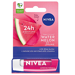 NIVEA 24H Mett-In Moisture maitinantys lūpų dažai Watermelon Shine 4,8g