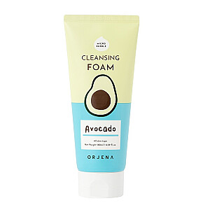 ORJENA Cleansing Foam Avocado Smile Day очищающая пенка для лица 180мл