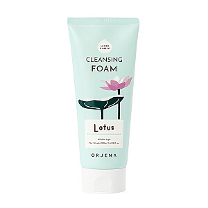 ORJENA Cleansing Foam Lotus Smile Day очищающая пенка для лица 180мл