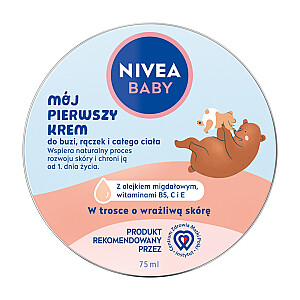 NIVEA Baby My First kremas veidui, rankoms ir visam kūnui 75ml