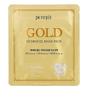 PETITFEE Gold Hydrogel Mask Pack Pakuotė 32g