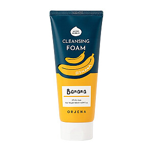 ORJENA Cleansing Foam Banana Smile Day veido valymo putos 180ml