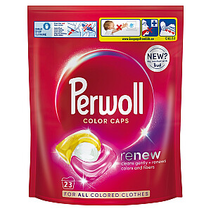 PERWOLL Renew Caps Цветные капсулы для стирки 23 шт.