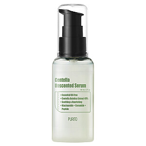 PURITO Centella Unscented Serum odą atkuriantis serumas 60ml