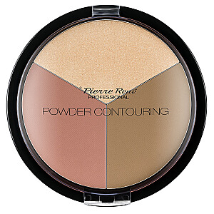 PIERRE RENE Powder Contouring Palette kontūrinė pudra veidui 02 23g