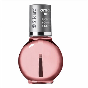 SILCARE Cuticle Oil Odelių aliejus Flower Power 11,5 ml