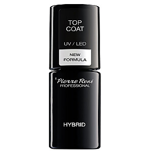 PIERRE RENE Top Coat UV/LED препарат для отверждения и полировки цветного лака 6мл