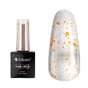 Верхнее покрытие SILCARE Mani More DOT для ногтей Orange 10 г