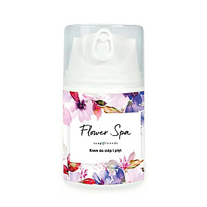 SOAP&FRIENDS Pėdų kremas Flower Spa su karbamidu 50ml