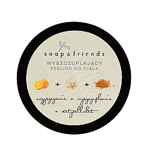 SOAP&FRIENDS Kūno šveitiklis Orange 200ml