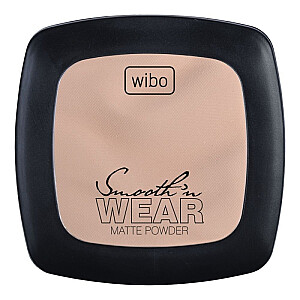 WIBO Smooth'n Wear Matte Powder matuojanti veido pudra 1 7g